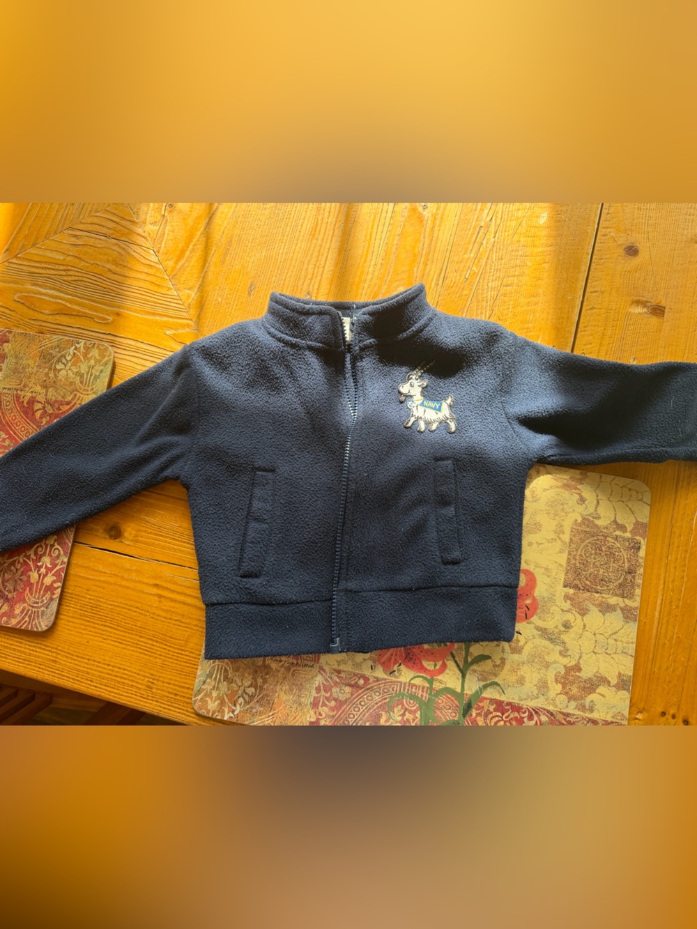 USNA fleece jacket 2T